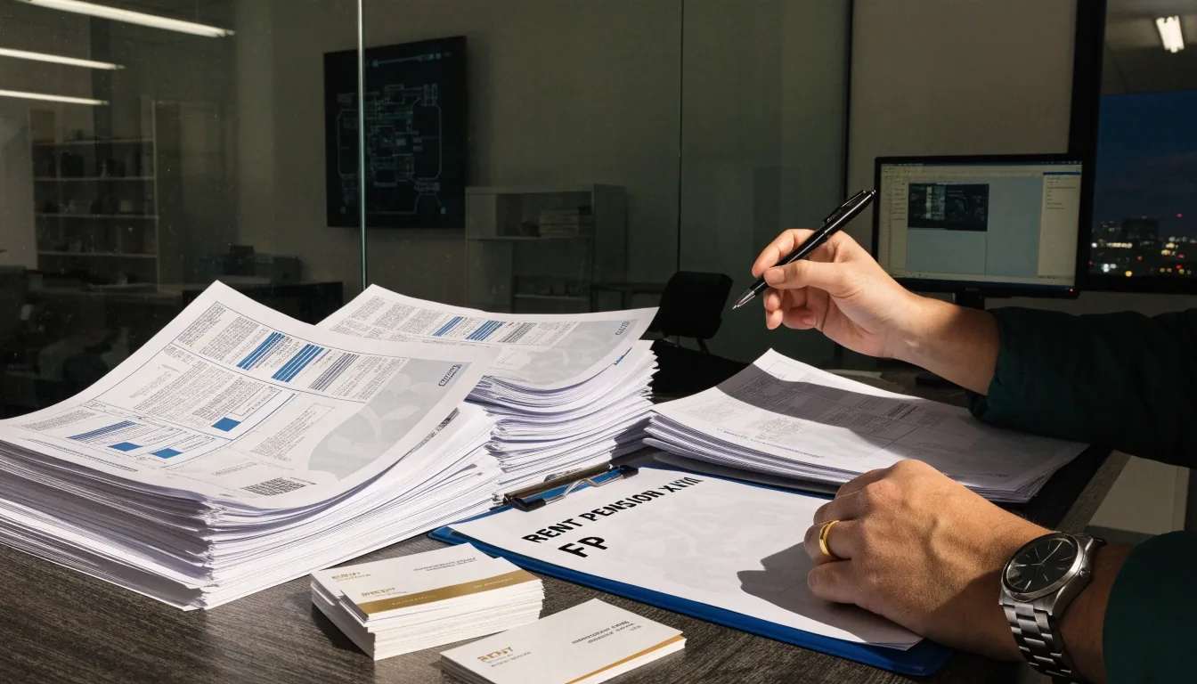 Sala vacía de una oficina bancaria en Murcia con luz de mañana entrando por ventanales altos